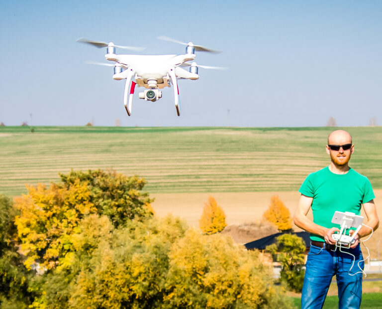 sběr dat z dronu - krajina a životní prostředí